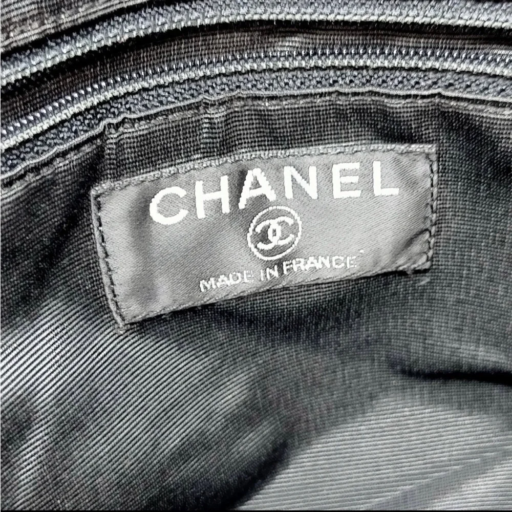 CHANEL Brown Fur Tote Bag